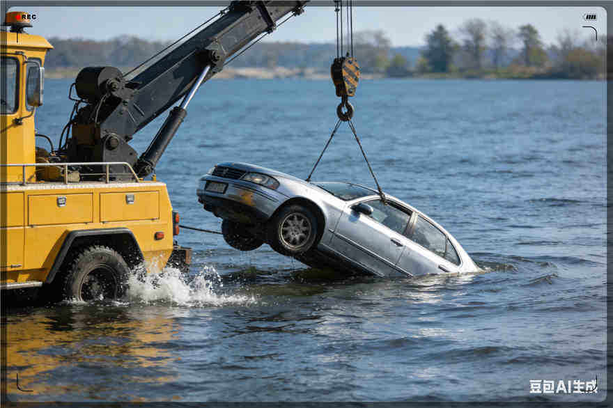 章丘区吊车救援电话【案例】